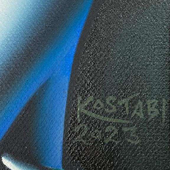 Beyond Togther by Kostabi