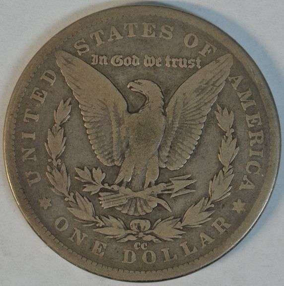 The Ultra Rare 1889-CC Morgan Silver Dollar in VG