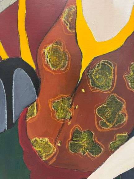 Rare Original Itzchak Tarkay Painting on Canvas Framed with Park West Gallery Certificate
