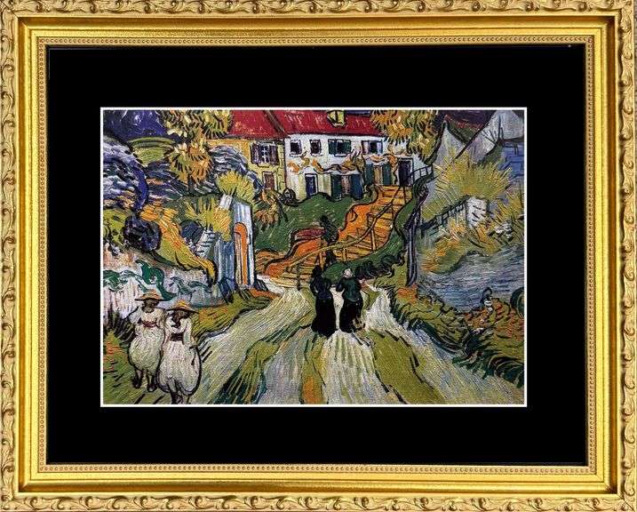 Collectible Vincent Van Gogh, Stairway at Auvers, 1890