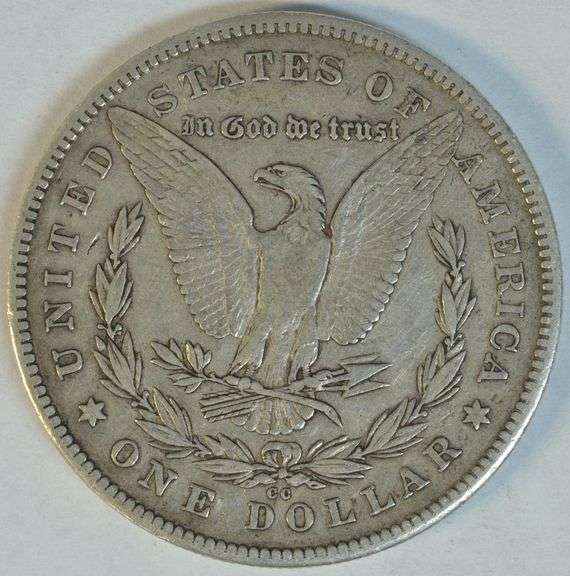Sharp XF 1878-CC Morgan Silver Dollar. Key date