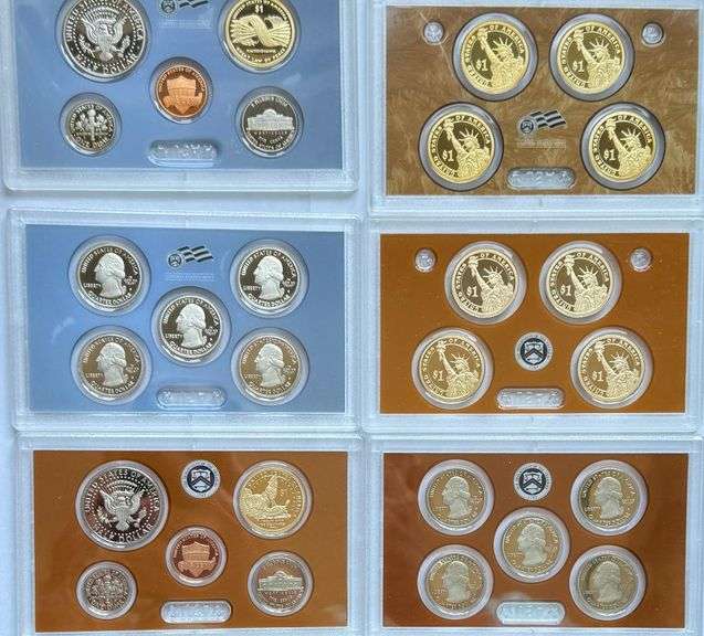 2010 & 2013 US Proof Sets