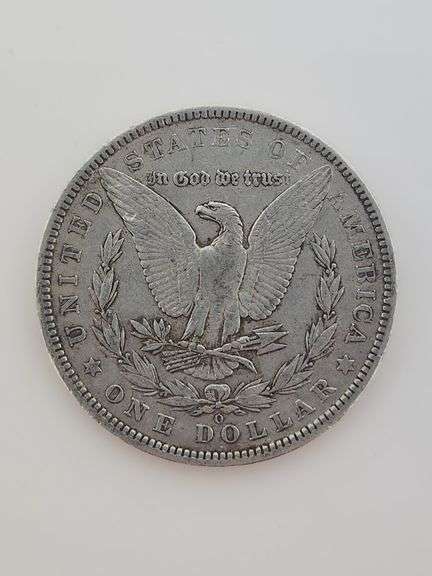 1904 O Morgan Silver Dollar, Circulated "Cleaned"