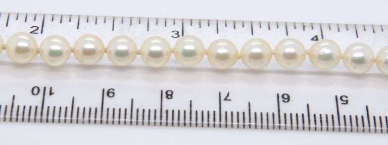 White Fresh Water Pearl Necklace