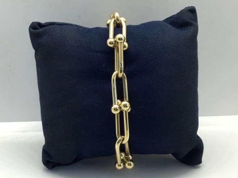 14K Yellow Gold Vintage Italian Bracelet