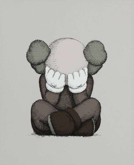 Exclusive KAWS Signed Screenprint 'Separated' Framed, 2020