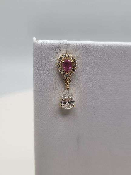 Stunning 14K Gold Lab-Grown Diamond Earrings – Exceptional 1.60 CT