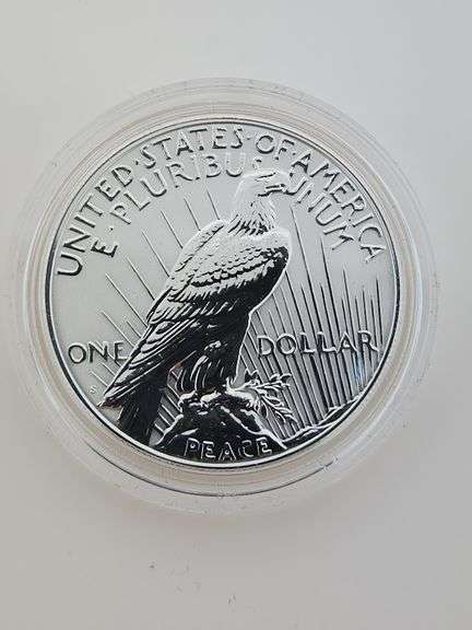 2023-S Set Morgan & Peace Dollar, Reverse Proof, 2 Coins PR OGP