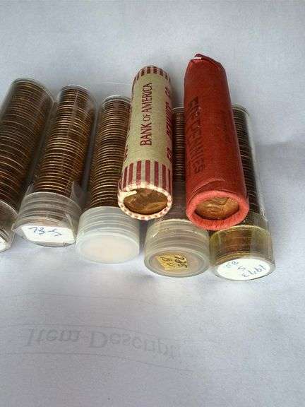 Seven Red Unc Lincoln Rolls