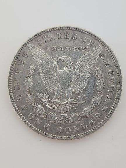 1902 Morgan Silver Dollar, Circulated "Cleaned"