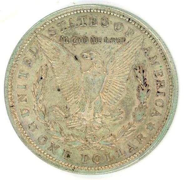 1921 Morgan Silver Dollar in XF
