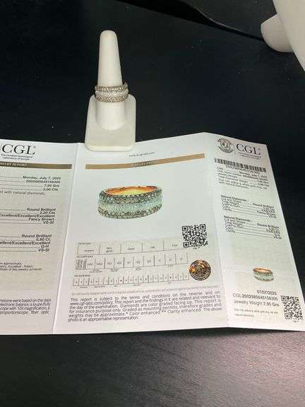 CERTIFIED BRAND NEW 14K YELLOW GOLD DIAMOND RING