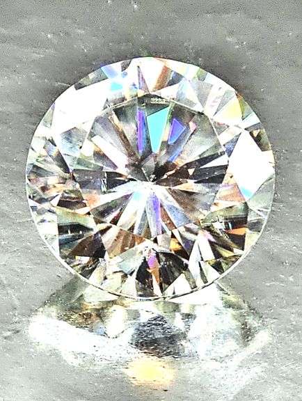 Huge Sparkling White 6.25 Ct Lab Simulated Diamond Solitaire