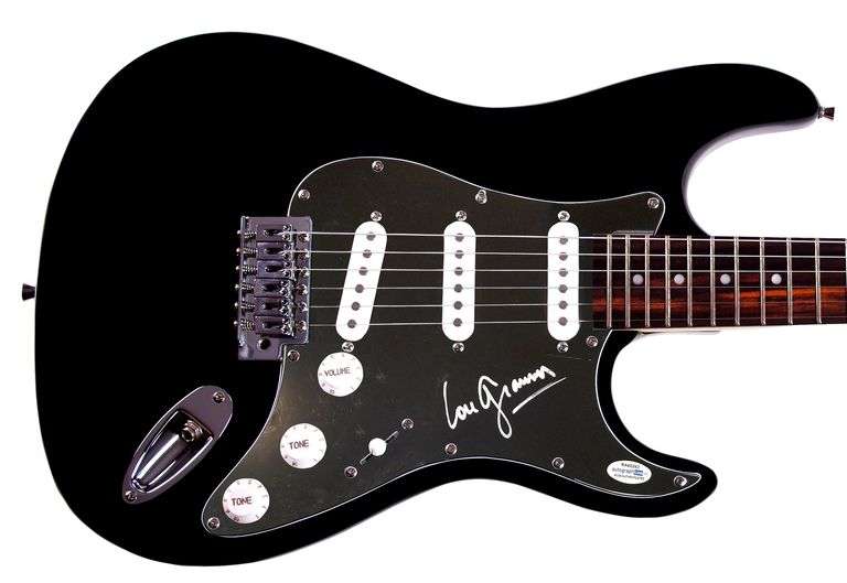 Foreigner Lou Gramm Autographed Signed Guitar ACOA