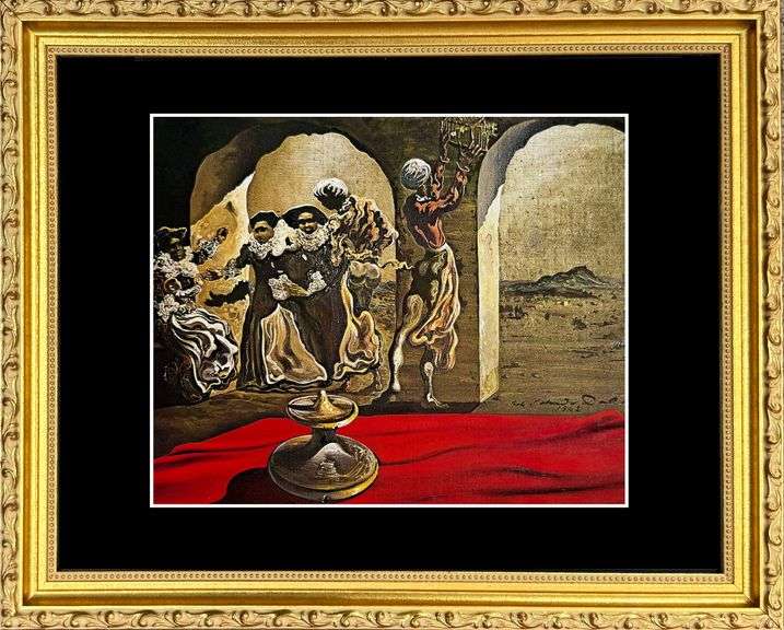 Collectible Salvador Dali, Invisble Bust of Voltaire