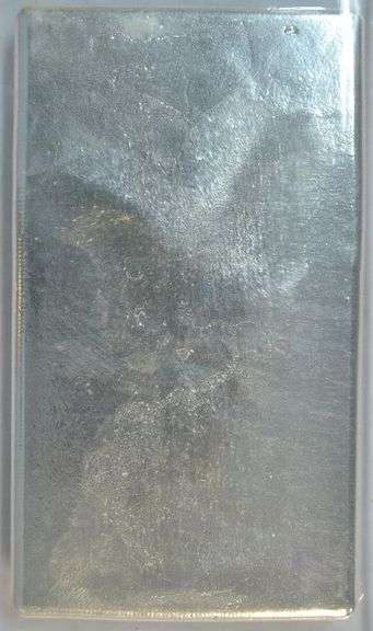 Great poured pure .999 Fine Silver 10 Troy Oz 'Eagle' bar in plastic