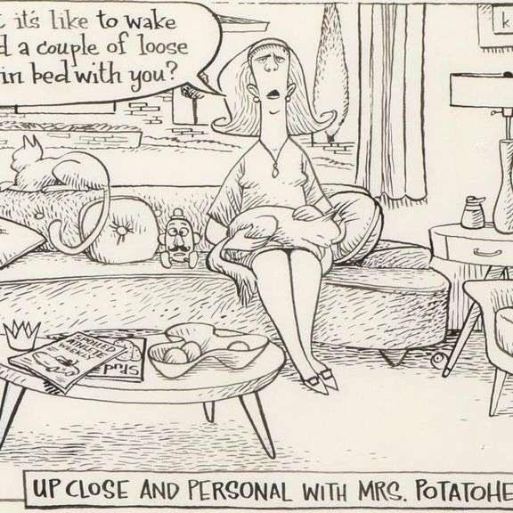 Mrs Potato Head (4/15/01) by Bizarro