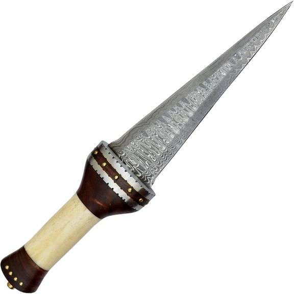 Damascus Steel Dagger Knife