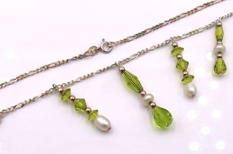 Group lot of 7 Vintage 925 sterling silver necklaces