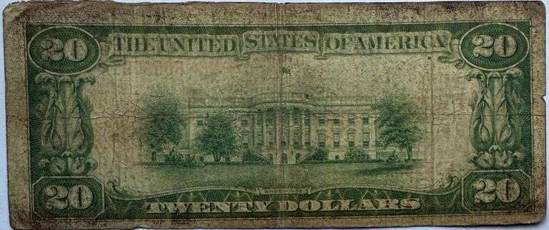 $20 Chase Bank NY 1929 National Note
