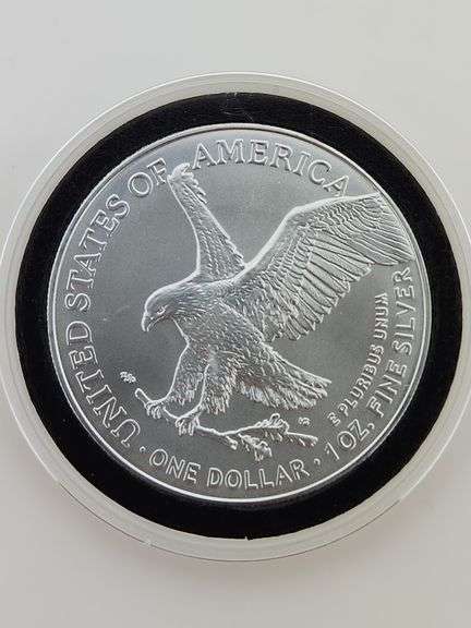 2025 American Silver Eagle In Capsule