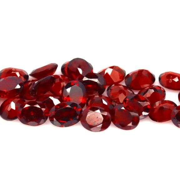 Classically colored! 14.10ct UNTREATED Spessartite Garnet set!