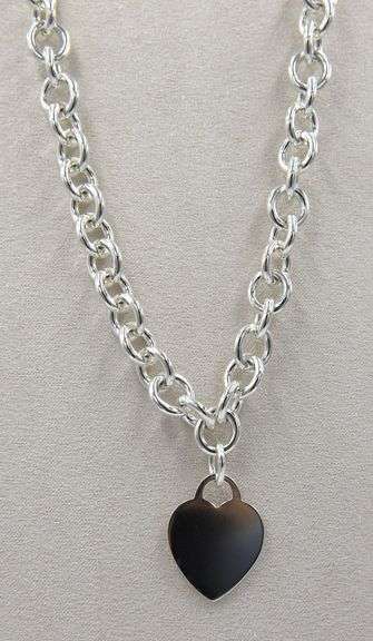 Tiffany & Co Heart tag necklace