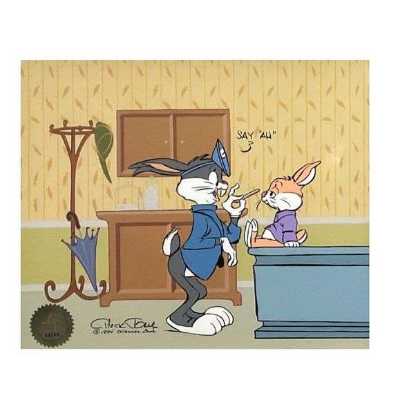 Bugs Doctor: Say Ah! by Chuck Jones (1912-2002)