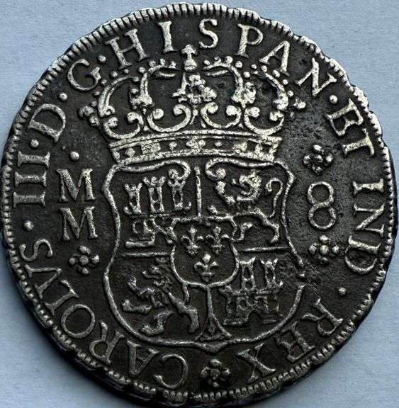 Sharp 1760 Pillar Dollar Carlos 111 1759-1788