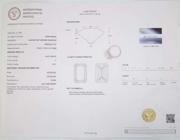 Incredible Certified Custom 4.85CTW Diamond Ring