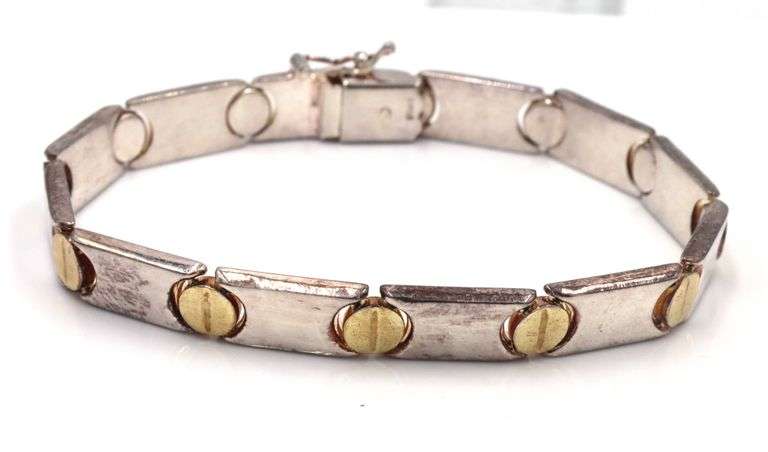 Lot of 3 vintage 925 sterling silver bracelets