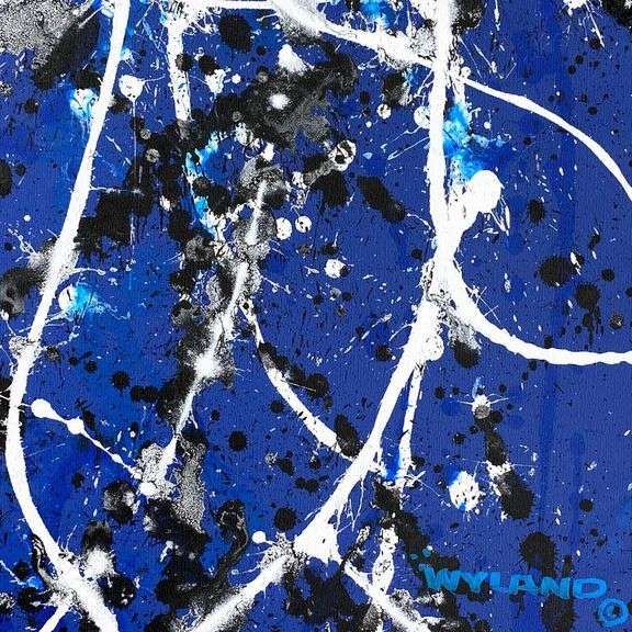 Untitled Abstract by Wyland