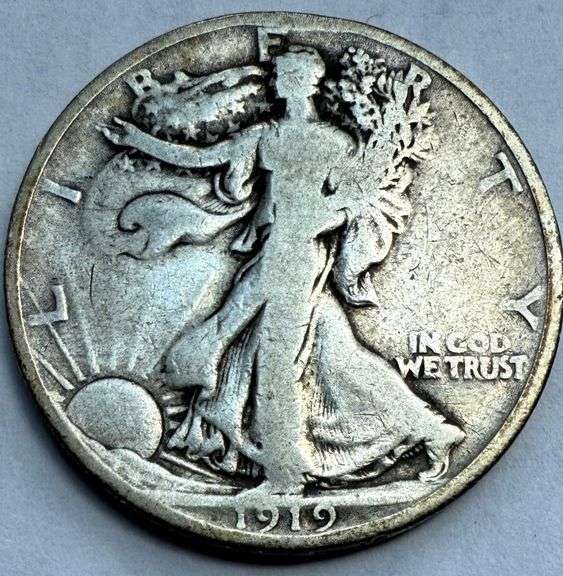 1919 Walking Liberty Half