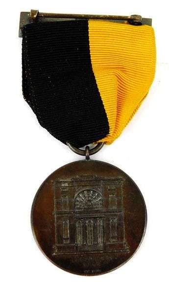 Sterling Masonic Veterans Assoc. of MD Medal & Ribbon