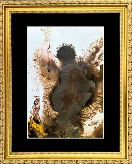 Vintage Salvador Dali From 'Jerusalem Bible'