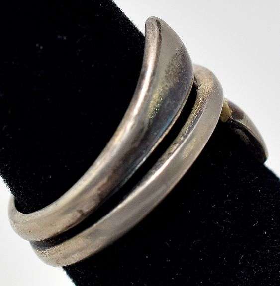Wrap Style Ring in Sterling Silver