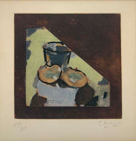 Exclusive Georges Braque Signed Etching and Aquatint Framed, c.1950