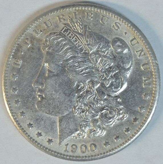 Very lovely 1900-S Morgan Silver Dollar in Near Mint