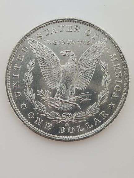 1883 O Morgan Silver Dollar, UNC