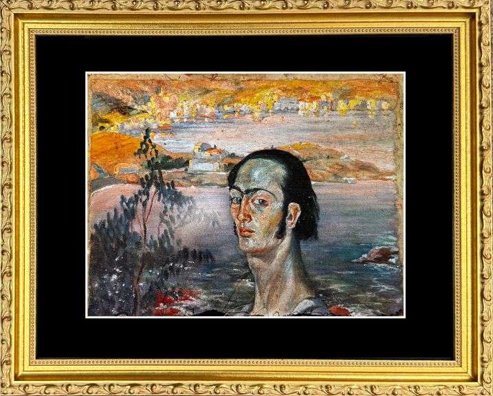 Rare Salvador Dali, Self Portrait with Neck of Raphael