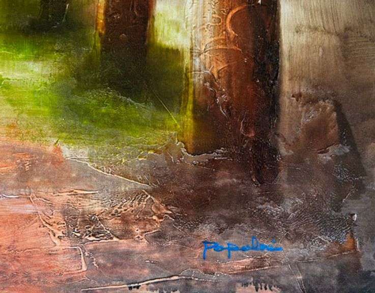BEAUTIFUL AND UNIQUE  PAINTING ON CANVAS