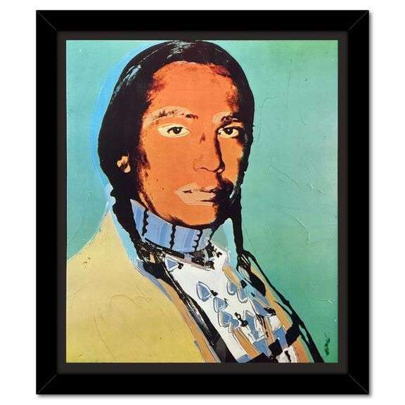 American Indian Series 3 Piece Set by Warhol (1928-1987)