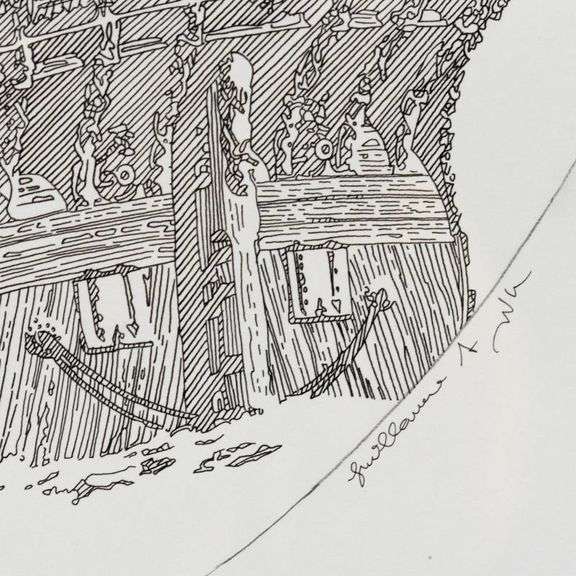 Preliminary Sketch for Aquarius by Azoulay