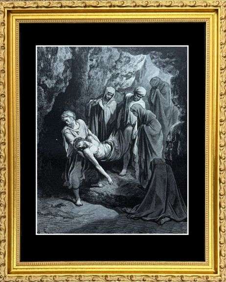 From 'The Bible Gallery', Antique Gustave Dore Circa 1880