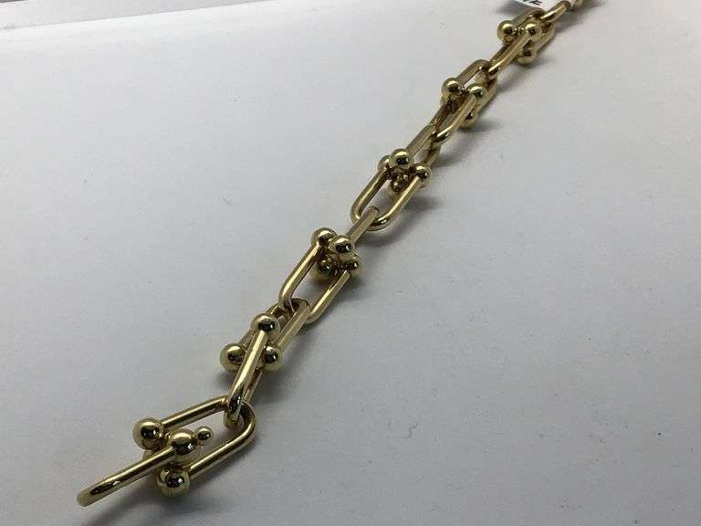 14K Yellow Gold Vintage Italian Bracelet