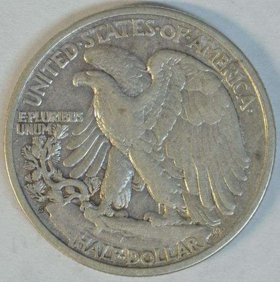 Nice 1917-S (Rev) Walking Liberty Half Dollar in XF