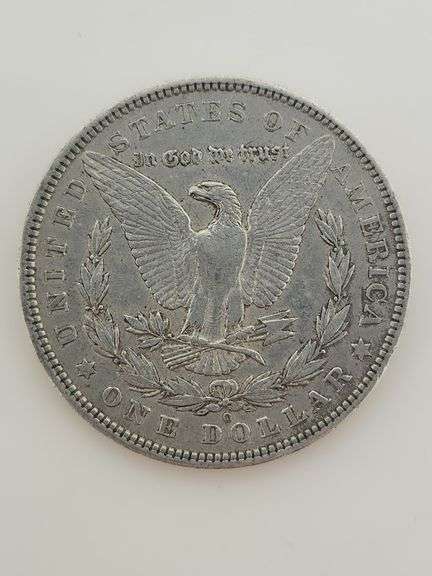 1904 O Morgan Silver Dollar, Circulated "Cleaned"