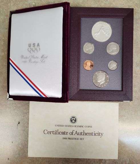 1988-S 1c-$1 Prestige Proof Set