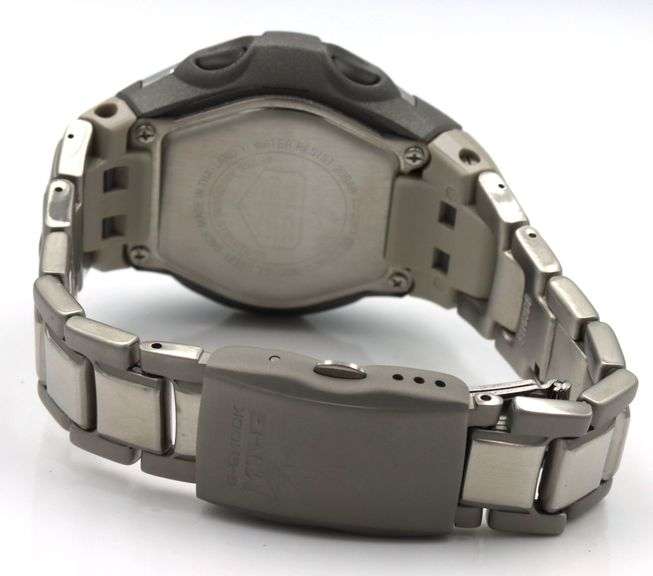 Casio Men's G shock stainless steel tough solar automatic digital watch