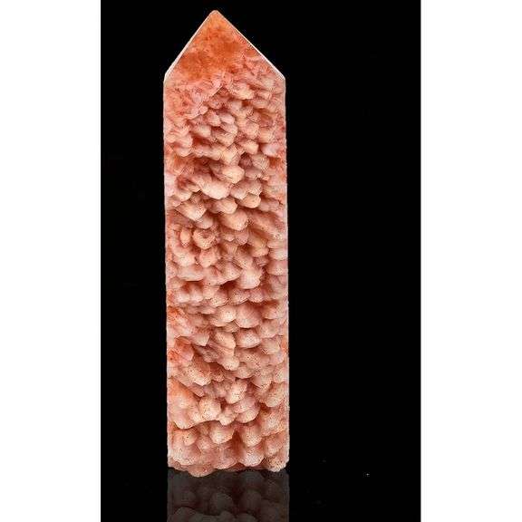 Orange Calcite Crystal Tower Wand Obelisk